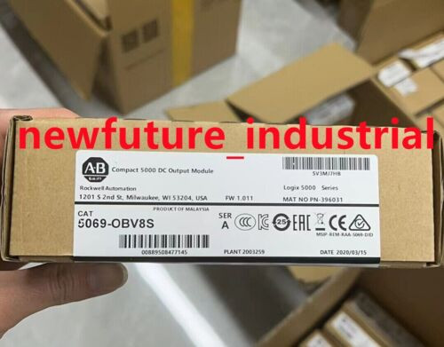 New Factory Sealed Ab 5069-Obv8S Ser A Compact I/O 8-Ch 24Vdc Output 5069Obv8S