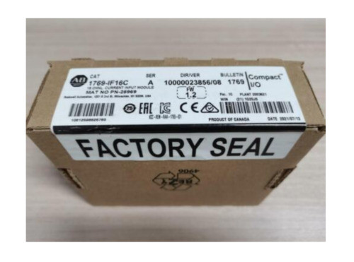 New Factory Sealed Ab 1769-If16C / A  Compactlogix 16 Pt A/I Current Module
