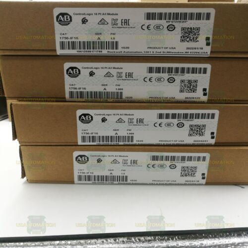 New Sealed 1756-If16 Allen Bradley 16 Pt Input Module 1756If16 ping