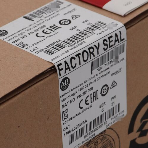 New Allen-Bradley 1766-L32Bwaa Micrologix 1400 32 Point Controller Us-