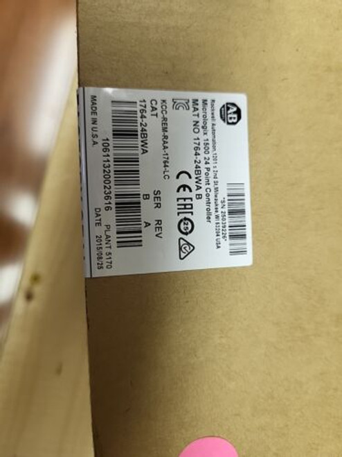 New Factory Sealed Ab 1764-28Bxb Ser B Micrologix1500 28 Point Controller Us