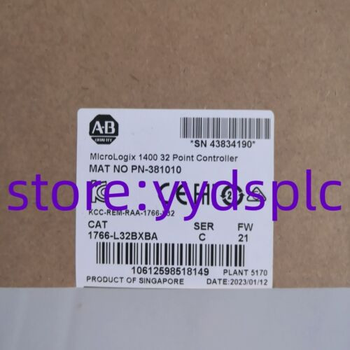 New Allen-Bradley 1766-L32Bxba Ser C Micrologix 1400 Controller Ab I766L32Bxba