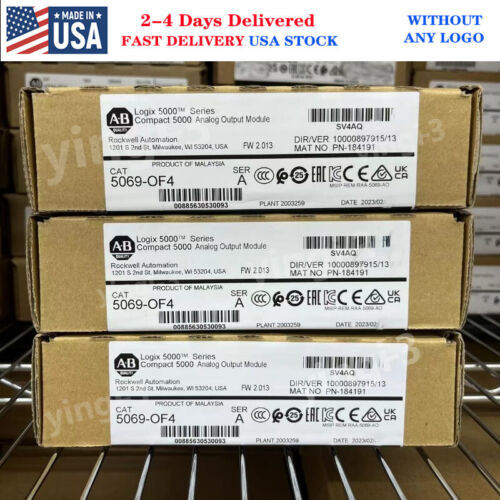 2023 New Factory Ab 5069-Of4 Output Module Compact 5000 Allen-Bradley 5069Of4