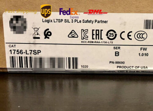 1 Pcs New Sealed 1756-L7Sp /B Controllogix Guardlogix Safety Partner Controller