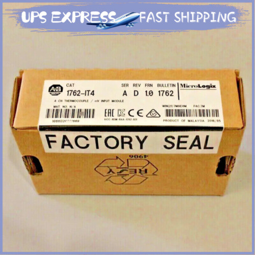 1762-It4 Micrologix Thermocouple/Mv 4-Channel Input Module New Zcdm