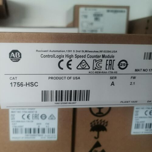 New Allen-Bradley 1756-Hsc Ser A Controllogix High Speed Counter Module 1756Hsc