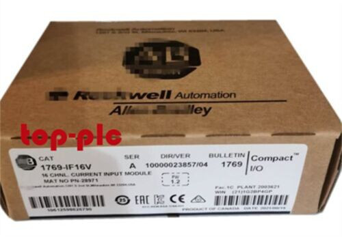 New Factoey Sealed Ab 1769-If16V / A Compactlogix Analog Input Module