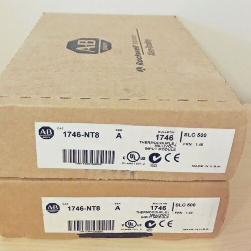 1746-Nt8 New Allen-Bradley Ser A Slc 500 Thermocouple Input Module