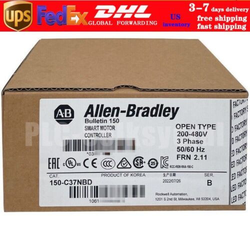 New Allen Bradley 150-C37Nbd Smart Motor Controller Ab 150C37Nbd