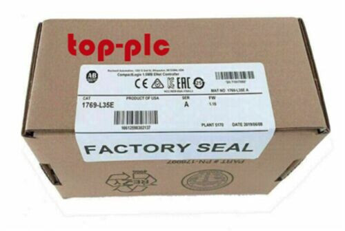 New Factoey Sealed Ab 1769-L35E / A Compactlogix Ethernet Processor 1769L35E