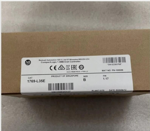 New Factory Sealed Ab 1769-L35E Ser B Compactlogix Ethernet Processor 1769L35E