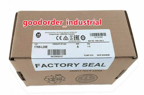 New Factory Sealed Ab 1769-L35E / A Compactlogix Ethernet Processor 1769L35E