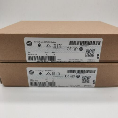 Allen-Bradley 1756-If16 / A Controllogix 16 Pt Input Module 1756If16 New Sealed