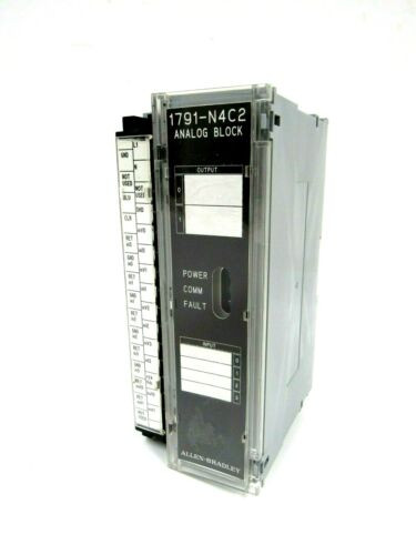 New Allen Bradley 1791-N4C2 Analog Module Ser A 1791N4C2