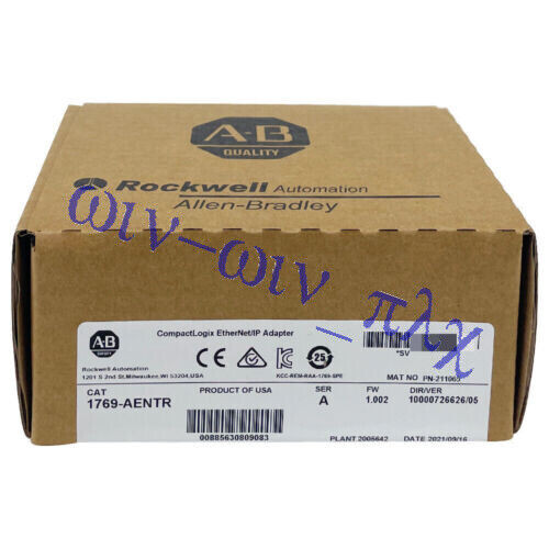 Allen-Bradley 1769-Aentr Ser A Compactlogix Ethernet/Ip Adapter 1769Aentr Sealed
