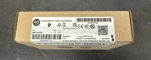 2023 New Sealed Allen Bradley 5069-Obv8S Ser A Compact I/O Safety Output