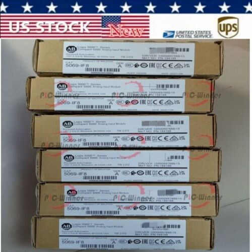 New Factory Sealed 5069-If8 Compact Logix 5000 Input Module 5069If8