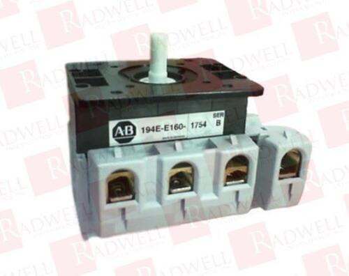 Allen Bradley 194E-E160-1754 / 194Ee1601754 (Used Tested Cleaned)