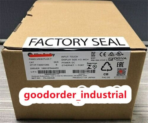 New Sealed Allen Bradley 2711P-T4W21D8S Ser B Panelview Plus 7 Touchscreen
