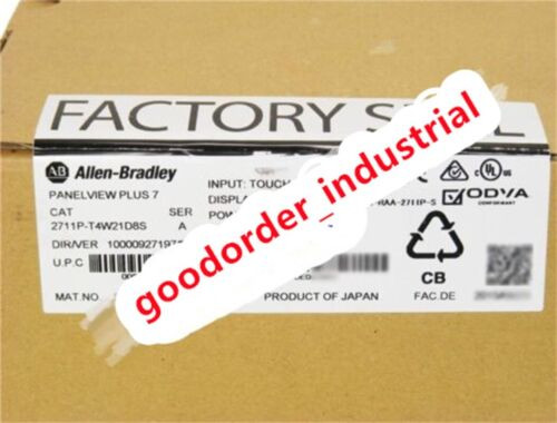 New Sealed Allen Bradley 2711P-T4W21D8S / A Panelview Plus 7 Touchscreen