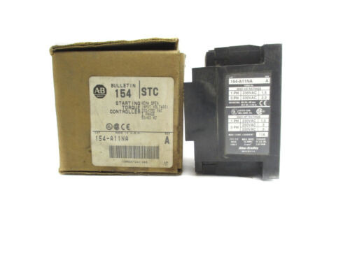 Allen Bradley 154-A11Na Ser. A 200/230Vac 11A (Br/Wh) Nsmp