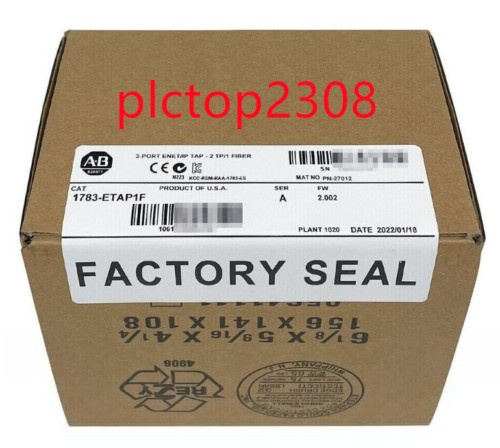 New Factory Sealed Ab 1783-Etap1F /A 3-Port Ethernet/Ip Tap1783-Etap1F