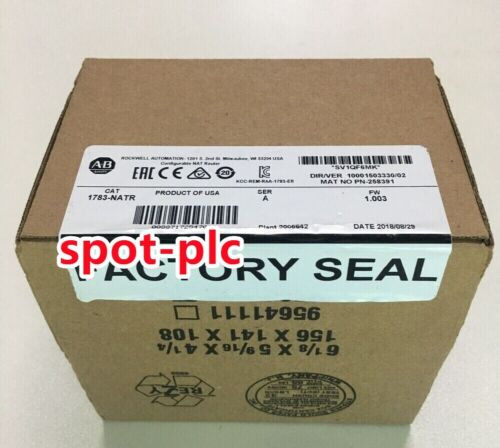 New Factory Sealed Ab 1783-Natr / A Configurable Nat Router Module 1783Natr