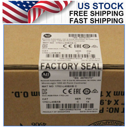 1762-L40Bxb Allen Bradley Micrologix 1200 40 Point Controller Ab 1762 L40Bxb Us