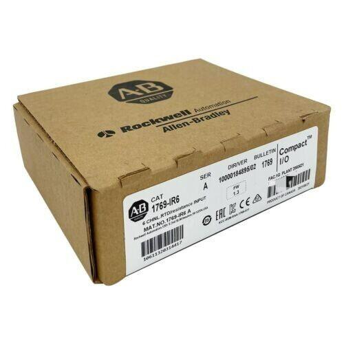 New Sealed Ab 1769-Ir6 Ser A Compactlogix Input Module Rtd 1769Ir6