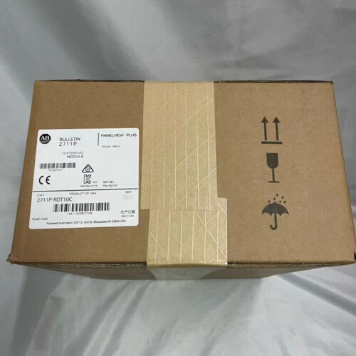 Allen Bradley 2711P-Rdt10C Panelview Plus 1000 Color Touch Display 2711Prdt10C