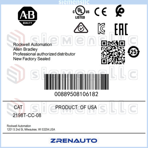 2198T-Cc-08 Allen Bradley Itrak Communications Cable, 8M Spot Goods #Pl
