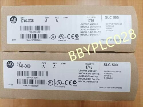 New Factory Sealed Ab 1746-Ox8 /A Slc 500 8 Point Output Module 1746Ox8