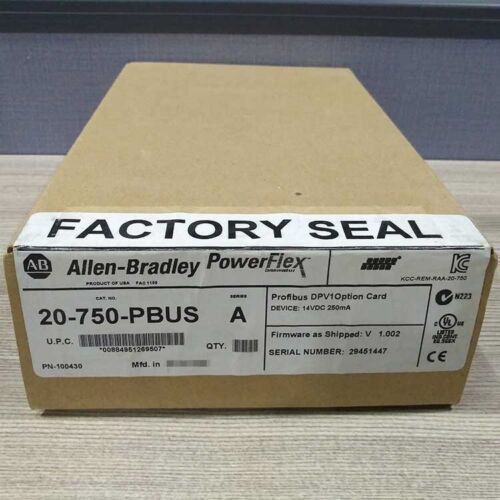20750Pbus Allen-Bradley 20-750-Pbus Profibus Dpv1Option Card 14Vdc