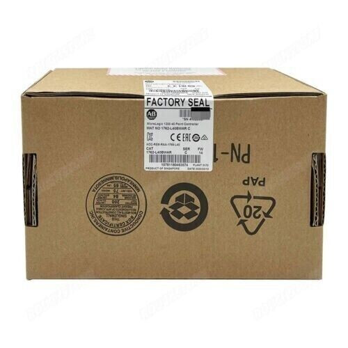New Factory Sealed Allen Bradley 1762-L40Bwar Controller Module 1762-L40Bwar