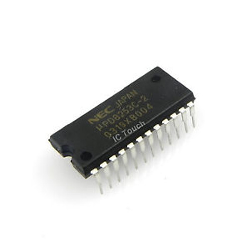 25pcs D8253C-2 IC PROGRAMMABLE INTERVAL TIMER NEC Microprocessor IC PDIP-24