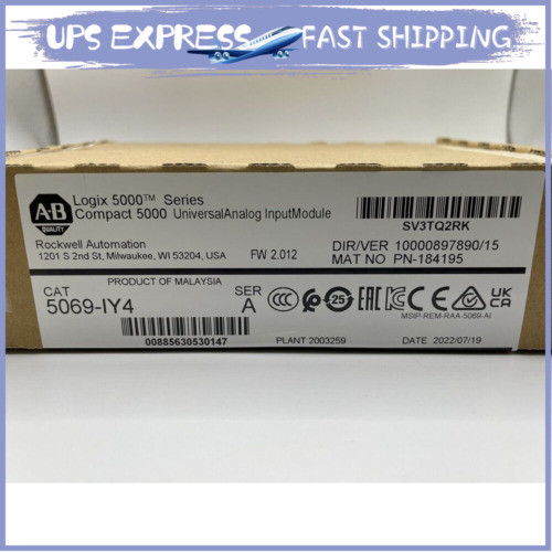 5069-Iy4 Allen Bradley Compact 5000 Universalanalog Inputmodule Spot Goods Cgdm