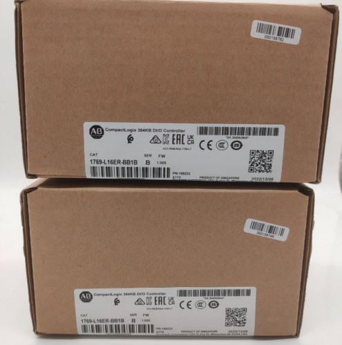 New Factory Sealed Ab 1769-L16Er-Bb1B Ser A Compactlogix 384Kb Di/O Controller-
