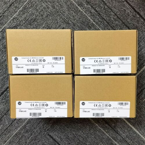 New Allen Bradley 1768-L43 Compactlogix Processor Module Ab 1768-L43 Sealed 1Pcs