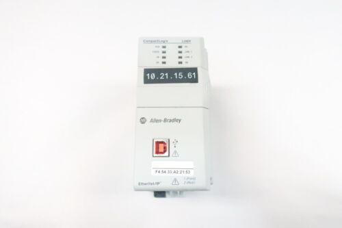 Allen Bradley 1769-L33Er Compactlogix 2Mb Enet Controller Module Ser A
