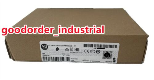 New Factory Sealed Ab 1756-En2T Ser D Controllogix Ethernet/Ip Module