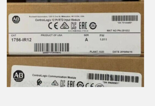 ?? ???? Ab 1756-Ir12/A Controllogix ??? Rtd ?? 1756Ir12-
