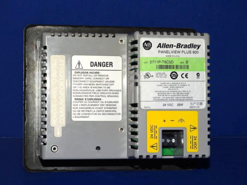 2711P-T6C5D Series B Allen Bradley Panelview Plus 600