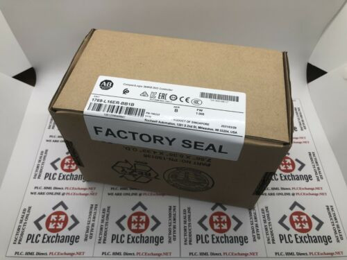 Allen-Bradley 1769-L16Er-Bb1B Compactlogix 5370 Controller 2021 Factory Sealed