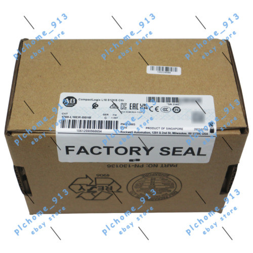 1769-L18Er-Bb1B New Allen Bradley Compactlogix L18 Controller Ups Shipping