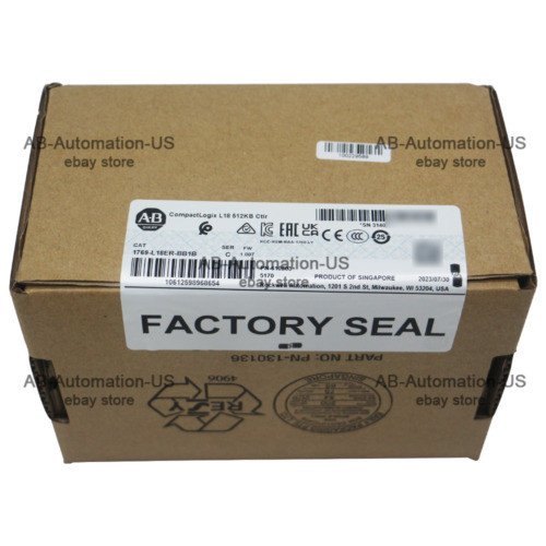 2023 New Allen-Bradley 1769-L18Er-Bb1B Compactlogix L18 Controller