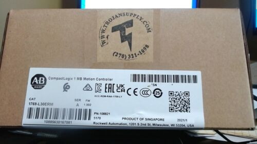 New Factory Sealed Surplus Allen-Bradley 1769-L30Erm