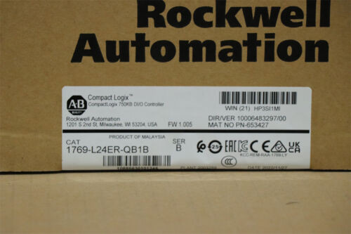 Plc Allen-Bradley 1769-L24Er-Qb1B Compactlogix 750Kb Di/O Controller