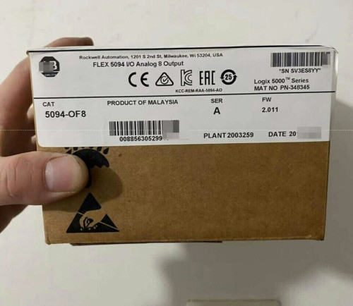 New  5094Of8 New 5094-Of8 Ser A Flex 5000 Analog Output Module Spot Goods!