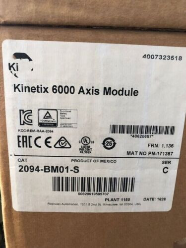 New Factory Sealed Ab 2094-Bm01-S  Axis Module Allen-Bradley