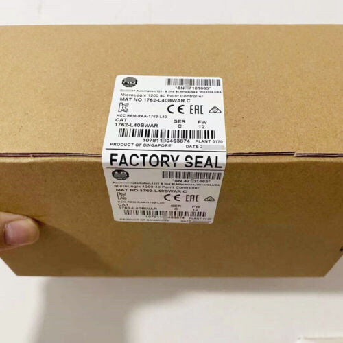Factory Sealed Allen Bradley 1762-L40Bwar Controller Modules-